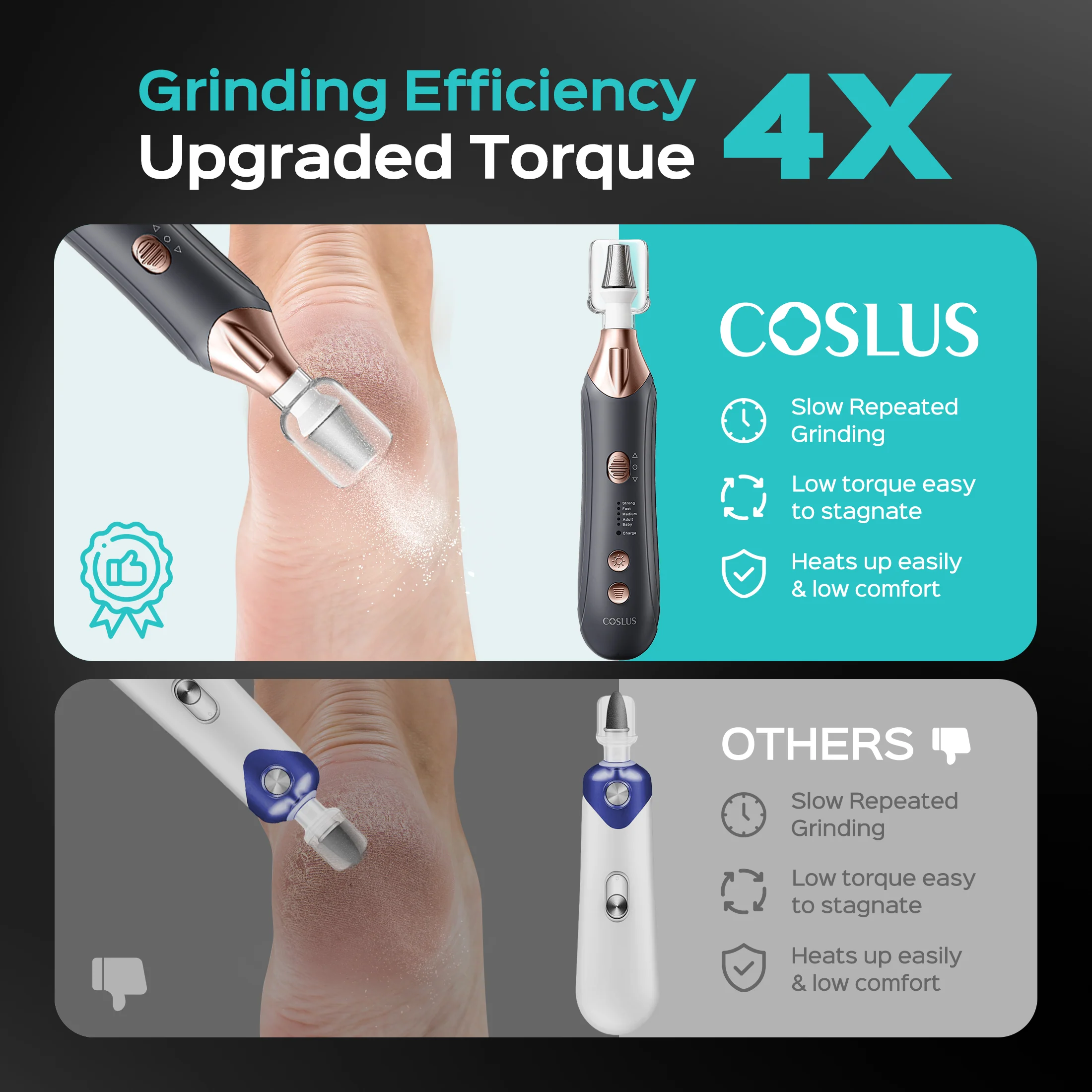 COSLUS C43 Professional Manicure Pedicure Kit - Image 3