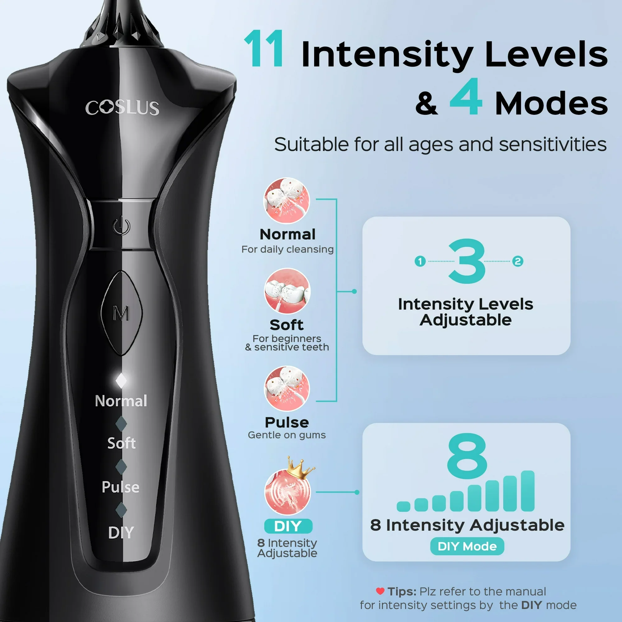 COSLUS CX30 Water Flosser Set - Image 3
