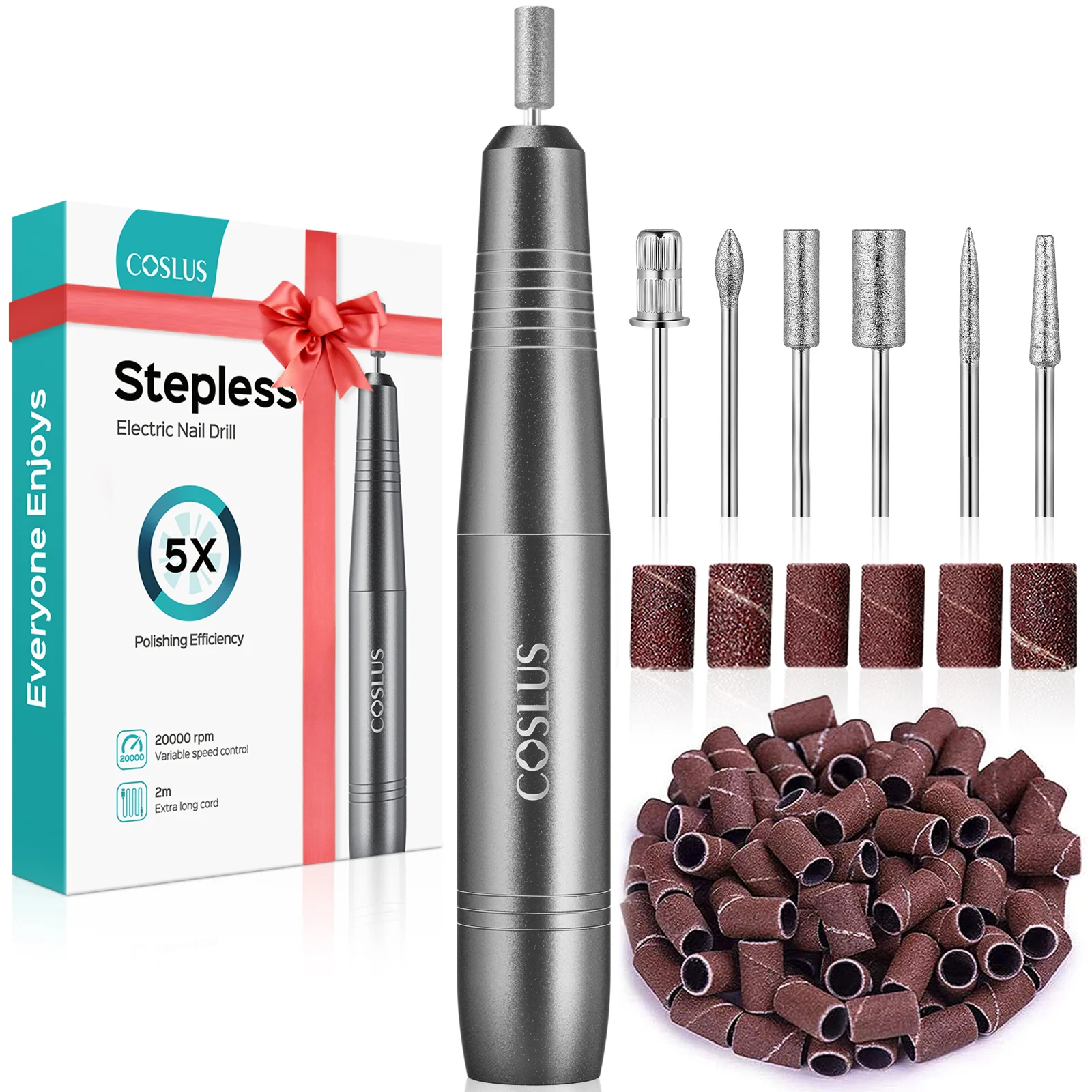 COSLUS  CX40 Electric Manicure Pedicure Kit - Image 10