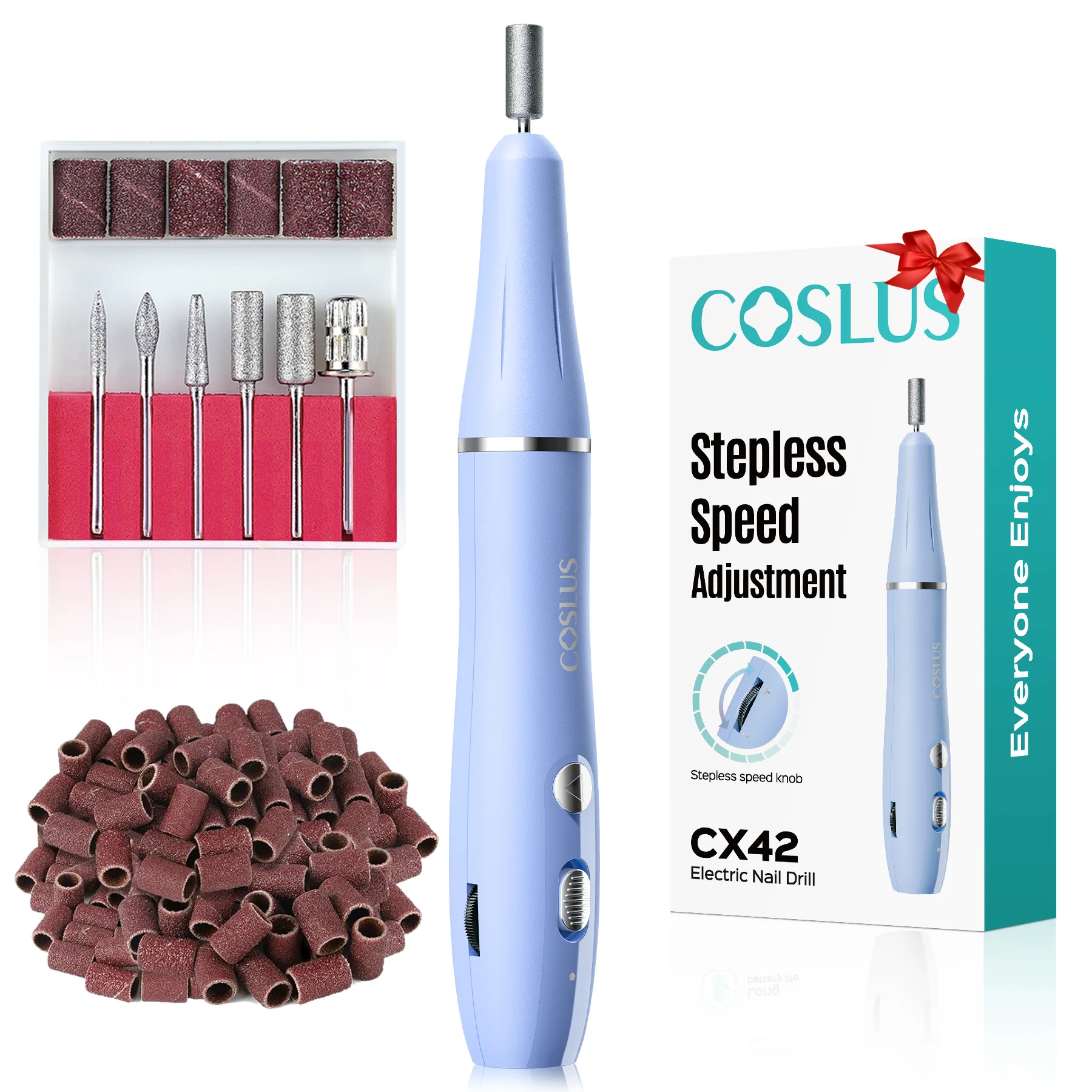 COSLUS CX42 Cordless Electric Nail Drill - Image 2