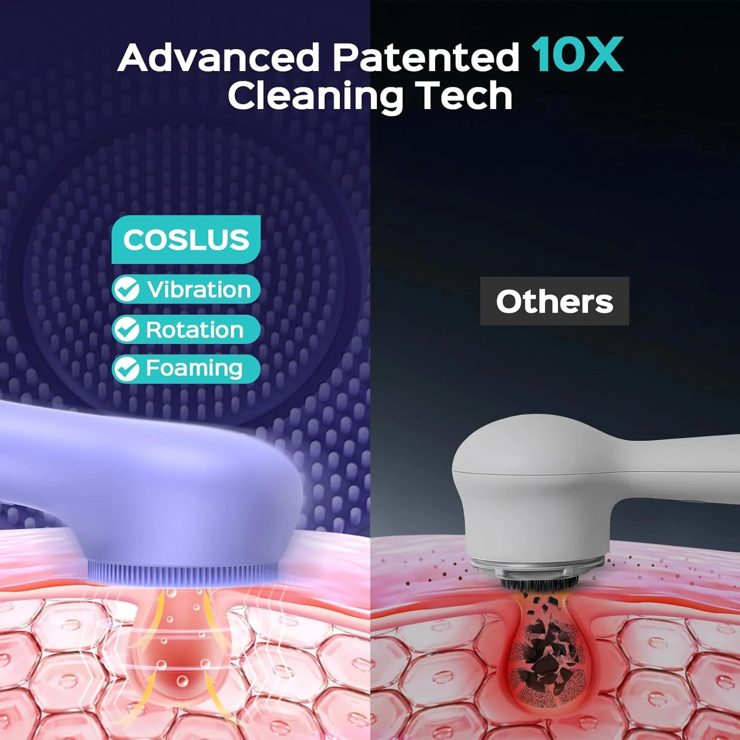 COSLUS FBS03 Cleansing Brush - Image 7