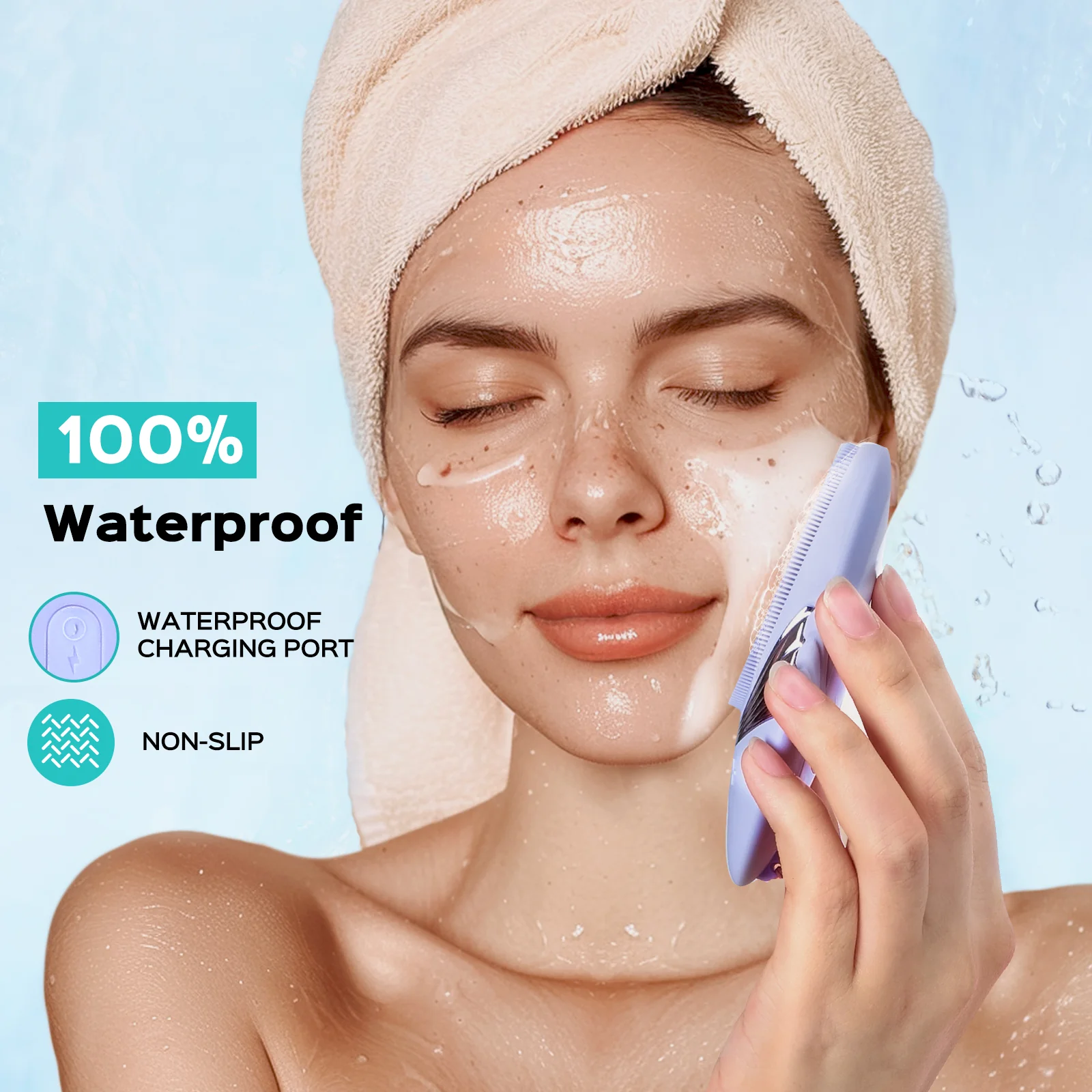 COSLUS FBS01X Face Cleansing Brush - Image 5